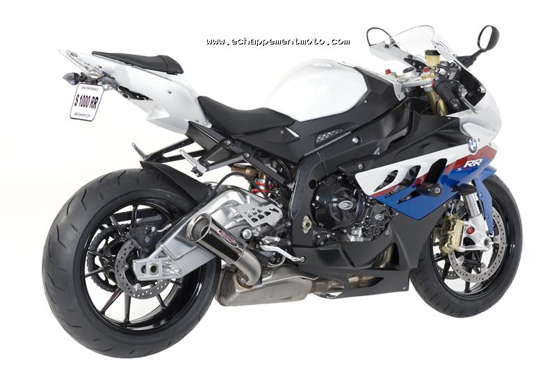 BMW S1000 RR BOS ECHAPPEMENT MOTO BLACK MAGIC